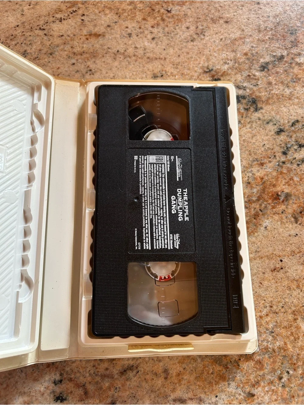 Walt Disney “The Apple Dumpling Gang” 1975 VHS from the Family Film Collection.